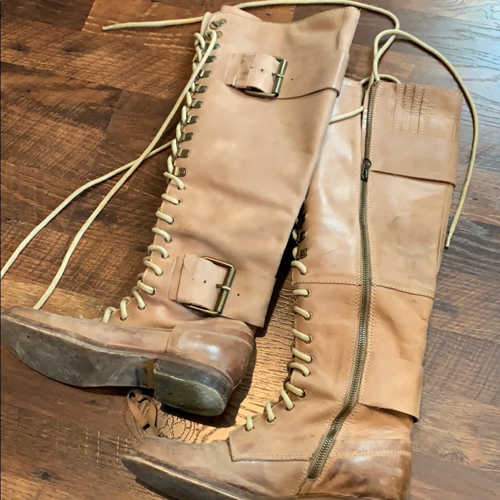 Jeffrey Campbell All Strap Boots Free People